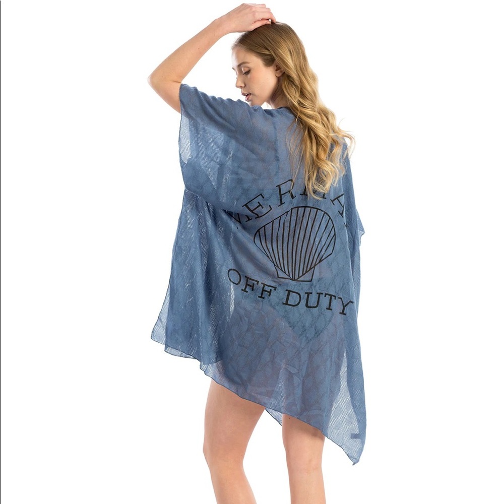 Mermaid Off Duty beach coverup